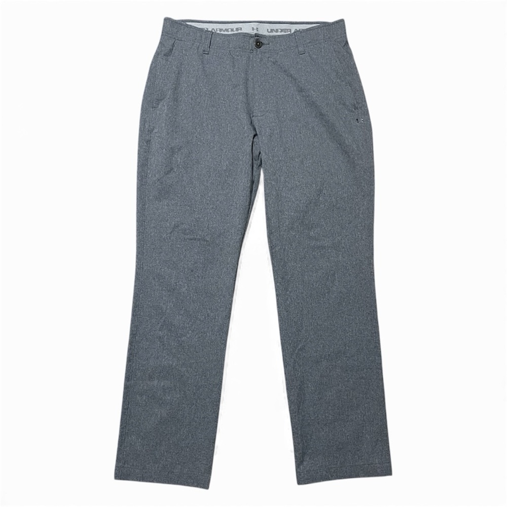 Under Armour Golf Pants Men's Size 34x30 Gray Storm Vented Match Play
